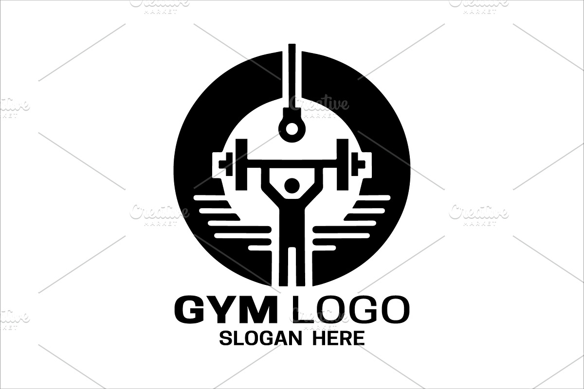 Gym logo, a Branding & Logo Template by Vectorium Studio (Photo 1 of 2)