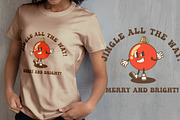 Christmas Lightbulbs Vintage Cartoon, an Illustration by vectstudio (Thumbnail 2 of 5)