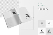 US Letter Size Magazine Mockups, a Print Template by GfxFoundry (Thumbnail 6 of 6)