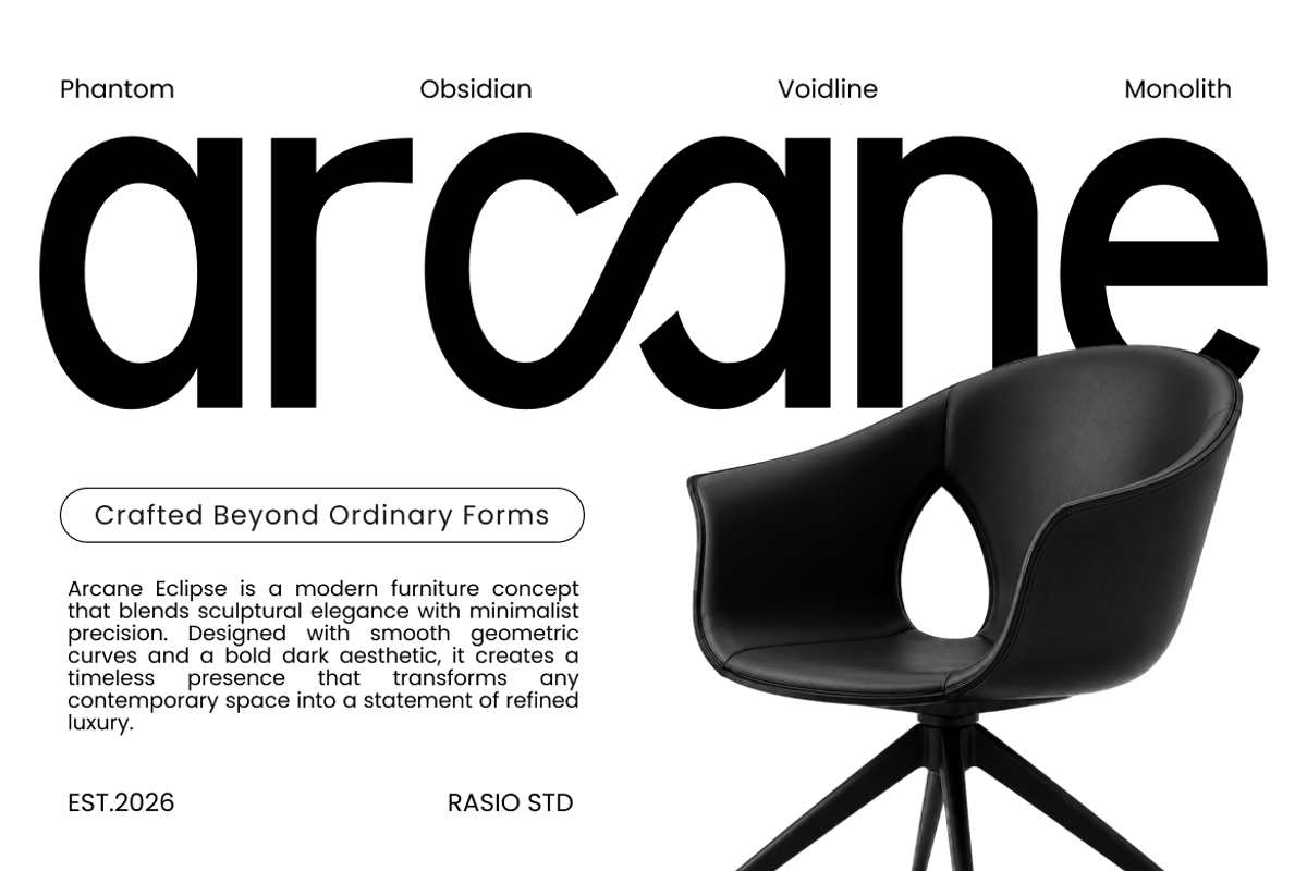Ortico Modern Clean Sans Serif Font, a Sans Serif Font by Rasio Studio (Photo 5 of 9)