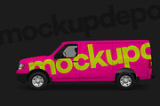 Nissan Nv Cargo PSD mockup, a Mockup by mockupdepot (Thumbnail 1 of 5)