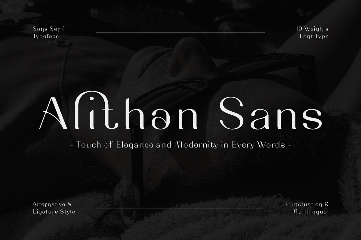 CF Alithan Sans - Modern Elegant, a Sans Serif Font by Indotype Foundry (Photo 1 of 10)