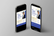 Elegant Tax Consultant Service Flyer, a Flyer Template by Neermana (Thumbnail 4 of 4)