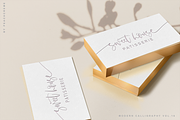 Bonjour // Modern Calligraphy, a Handwritten Font by PeachCreme (Thumbnail 9 of 27)