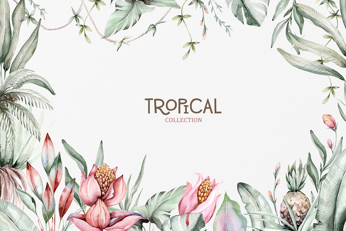 Tropical watercolor collection, an Animal Illustration by Peace ART (Photo 16 of 16)