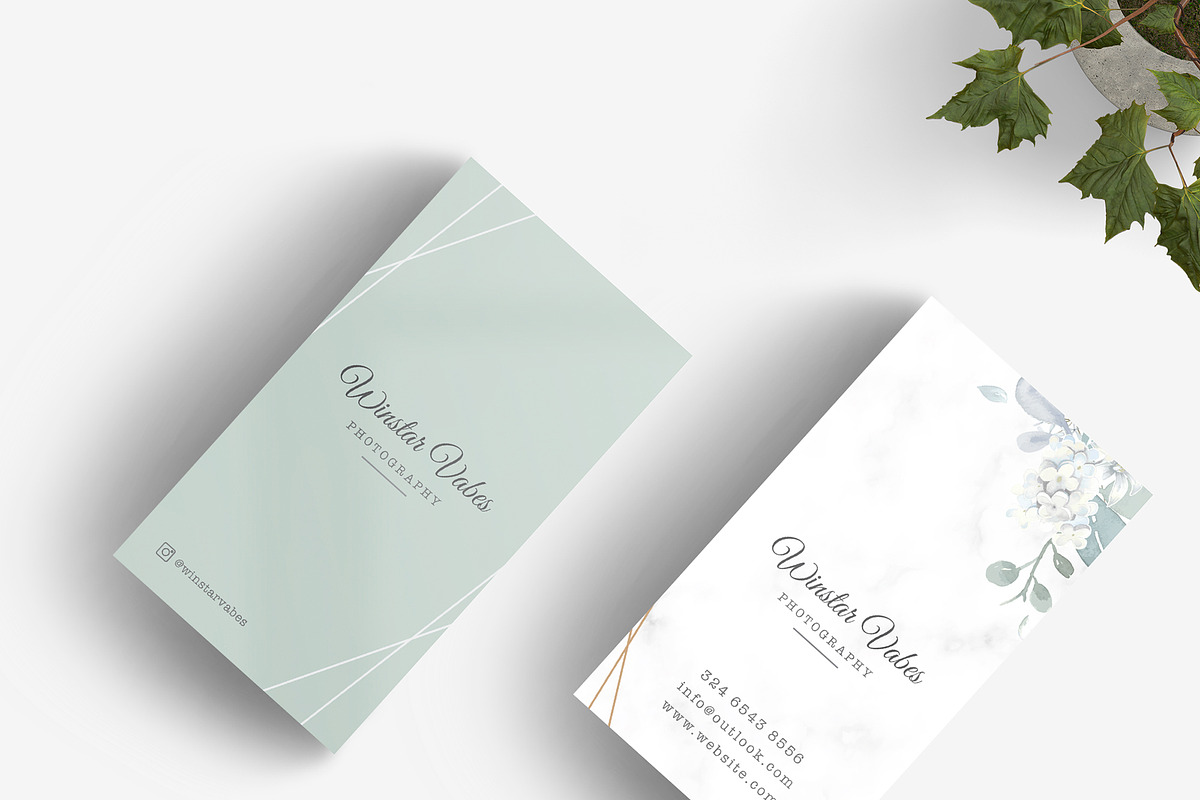 Photography Business Card, a Business Card Template by TelaTemplates (Photo 7 of 7)
