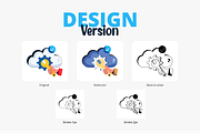 Animated Data Center Icons, a Duotone Icon by Prosymbols (Thumbnail 5 of 14)