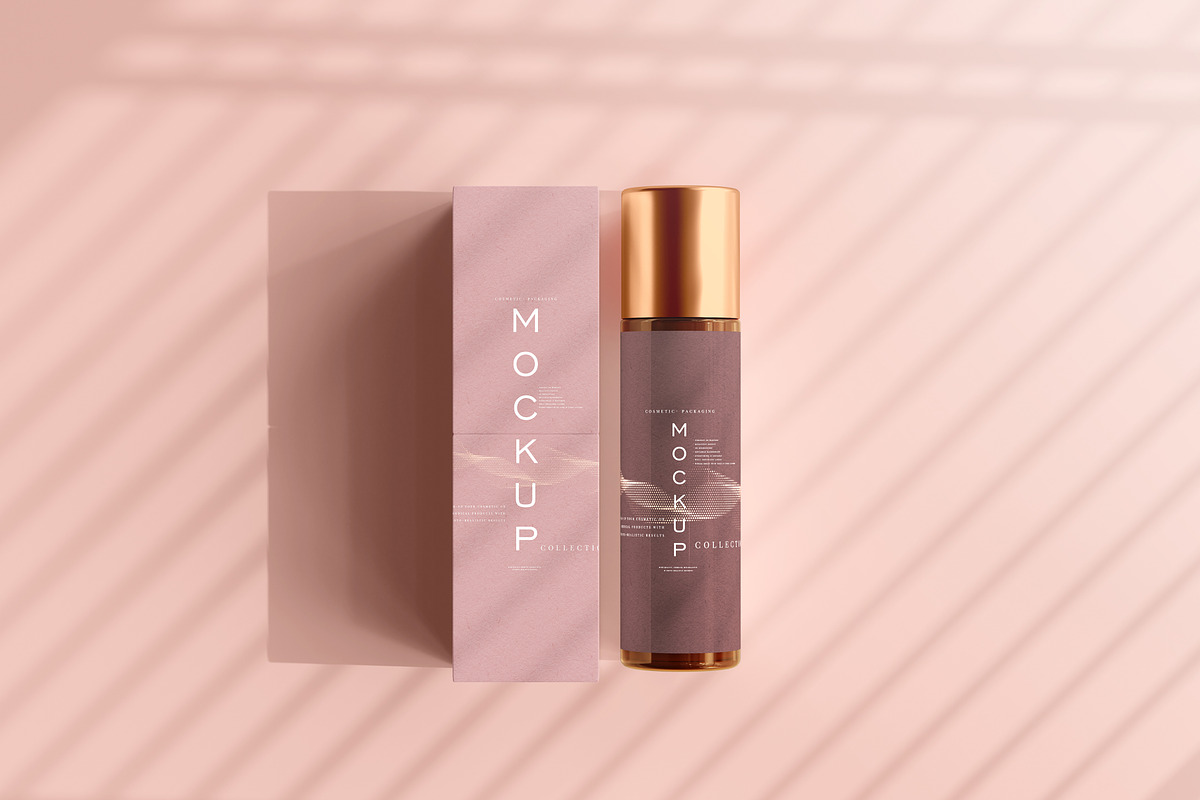 390+ Cosmetic Branding Mockup Scenes, a Cups & Container Mockup by pmvch (Photo 258 of 367)