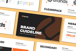 Brand Guidelines Presentation, a Presentation Template by Mighty-Slide