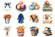 Copper & Cashmere Fall Clipart, an Illustration by Design Market (Thumbnail 3 of 3)