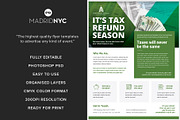 Income Tax Flyer, a Flyer Template by MadridNYC (Thumbnail 3 of 3)