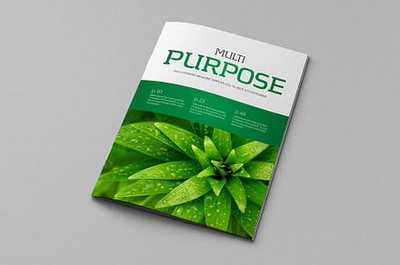 A4/Letter 40 Page Mgzn Tmplt (V.2), a Magazine Template by Shafura