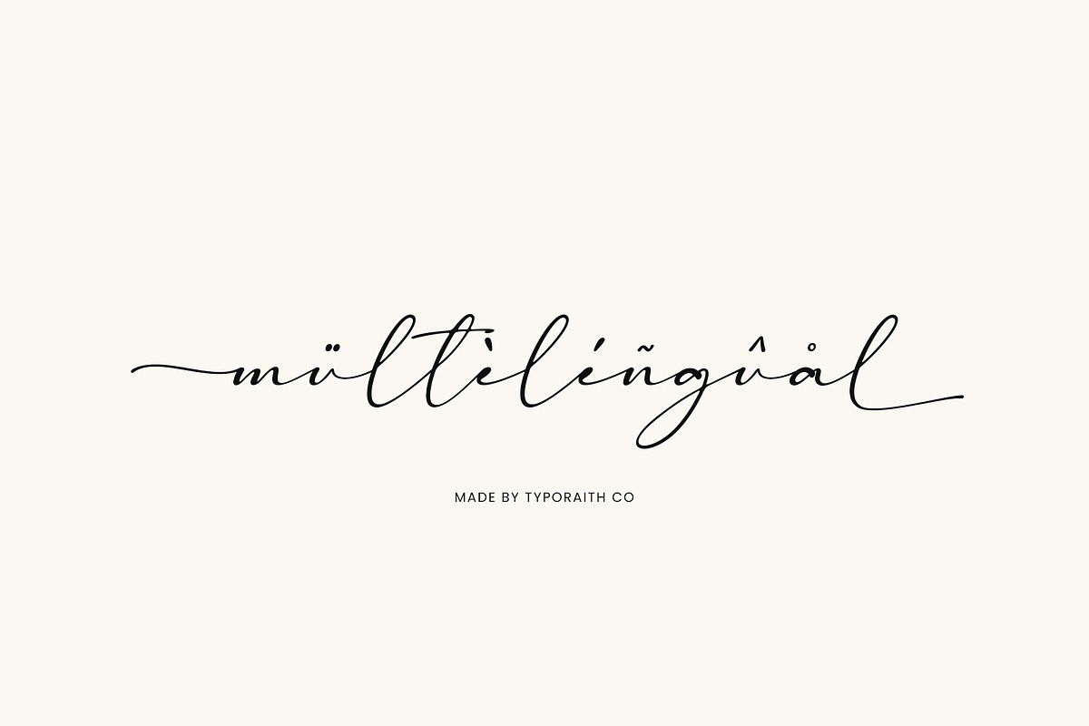 Madelisse – Elegant Signature Font, a Script Font by Typoraith Co (Photo 5 of 10)