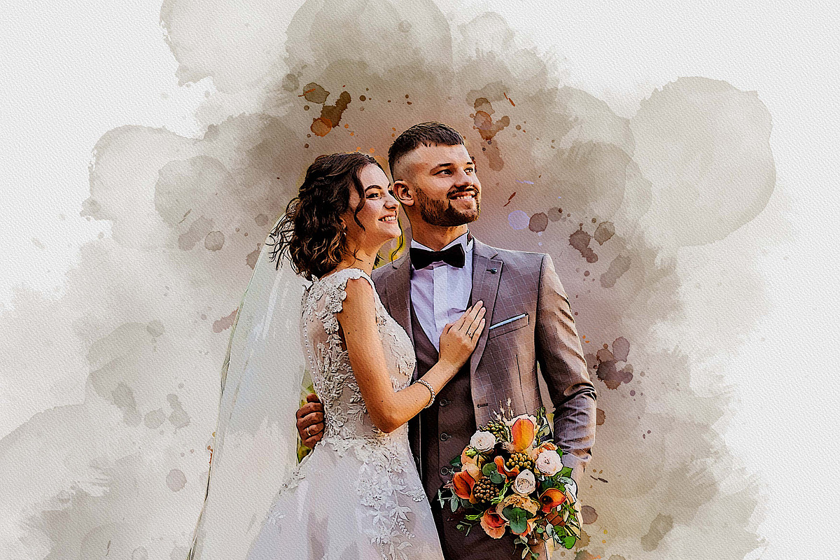 Watercolor Brush Portrait Action, an Action Add-On by MRI STUDIO (Photo 4 of 16)