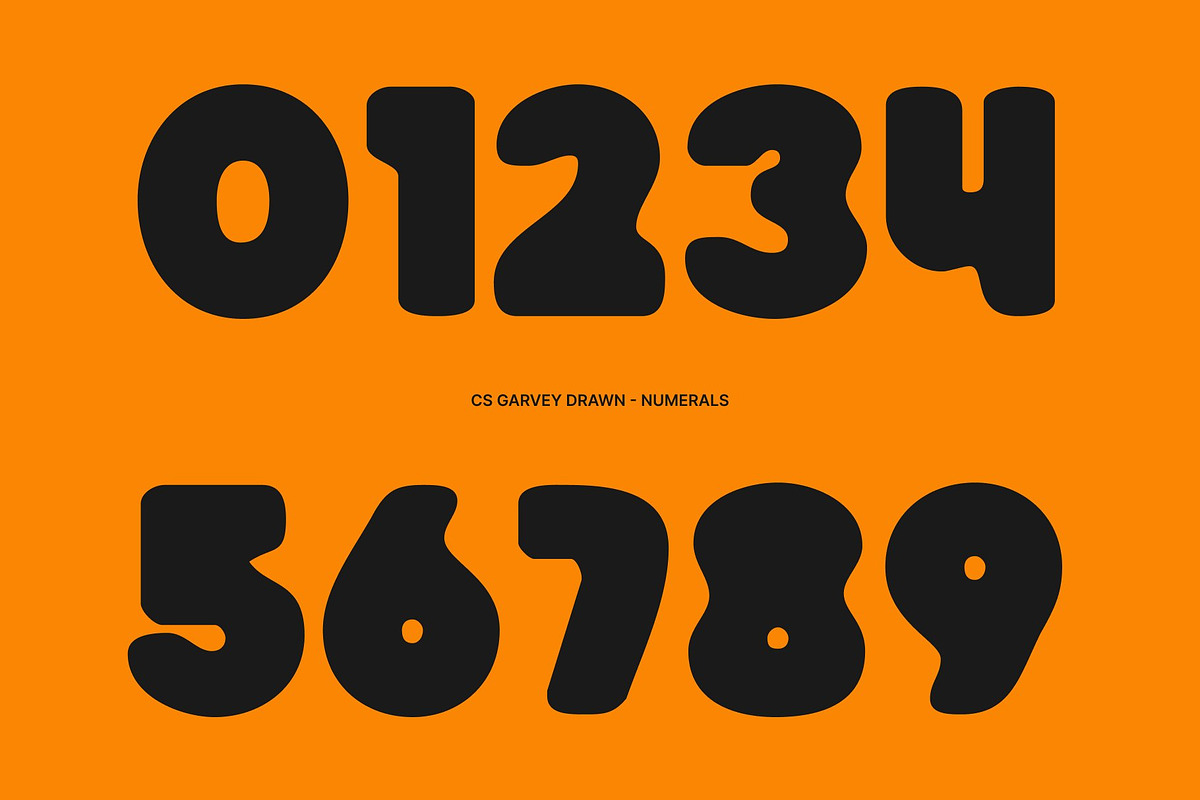 CS Garvey Drawn, a Sans Serif Font by Craft Supply Co. (Photo 4 of 8)