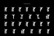 Spider Grekson - Artdeco Font, a Blackletter Font by Iqsiart Studio (Thumbnail 10 of 12)