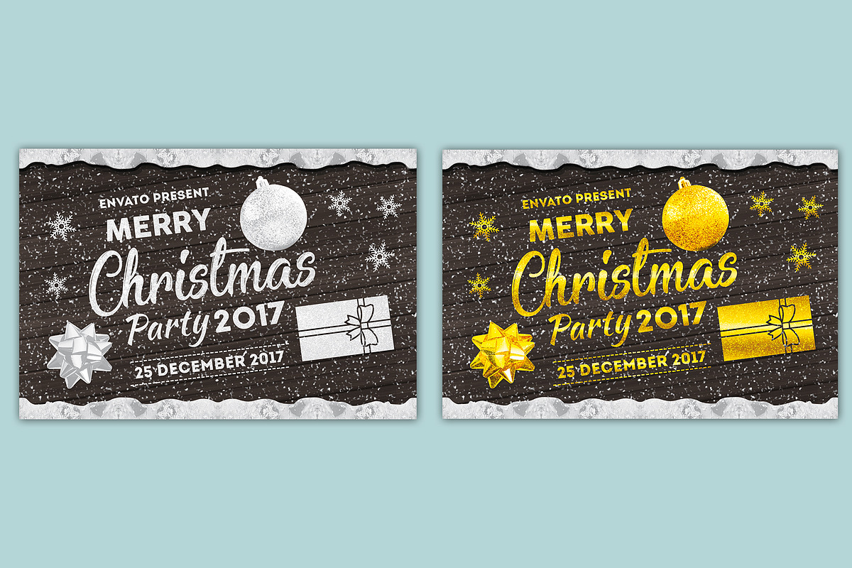 Merry Christmas Flyer, a Flyer Template by Creative  designer (Photo 3 of 5)