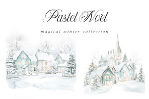 Pastel Noel - Magical Winter Set