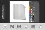Poster Flyer Paper Sheet Mockup PSD, an Advertising Mockup by Bruno's Shop (Thumbnail 3 of 4)
