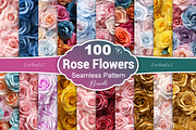 3D Rose Seamless Pattern, a Pattern Graphic by Forhadx5 (Thumbnail 1 of 13)