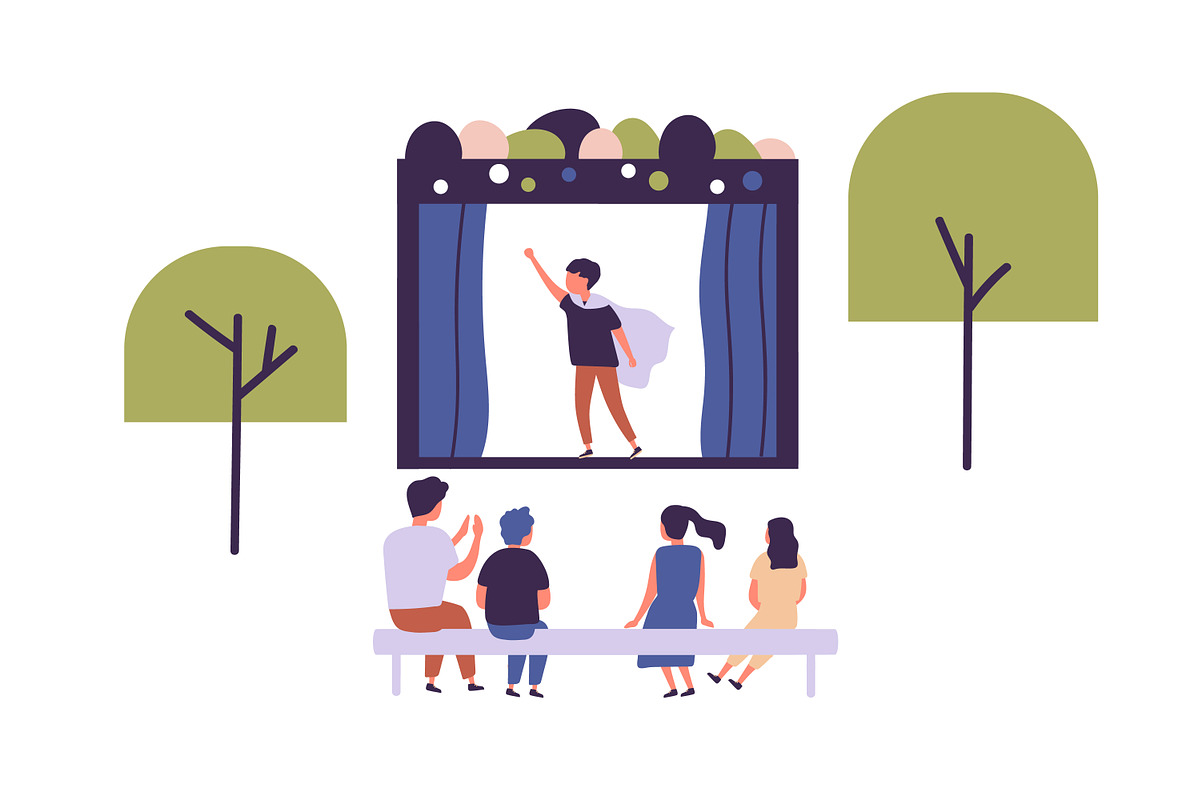 Children street theater performance, a Person Illustration by Good Studio (Photo 2 of 3)