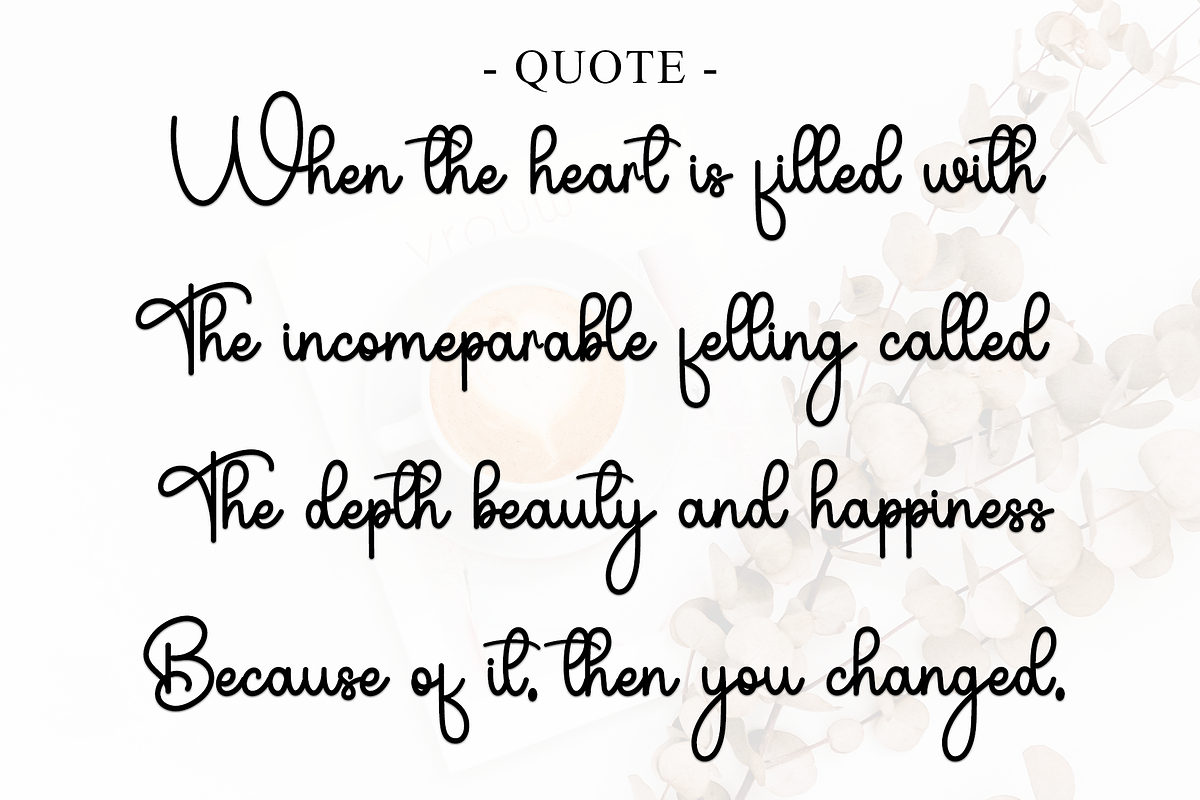 Sunday, a Handwritten Font by InermediaSTUDIO (Photo 7 of 7)