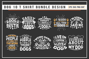 Dog qutoes t shirt design bundle, a Graphic by Uniquesvg99