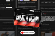Digital Agency Website UI Kit, an UI Kit Template by Creative Perspective (Thumbnail 5 of 7)