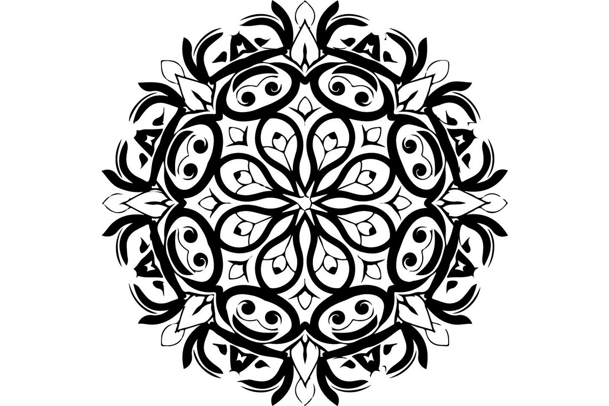Vintage Floral Mandala Bundle, a Decorative Illustration by Designer_Momina (Photo 9 of 20)