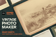Vintage Photo Maker, an Action Add-On by Mera Pixels (Thumbnail 1 of 12)