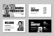 Black & White Business Presentation, a Presentation Template by ContestDesign (Thumbnail 2 of 6)