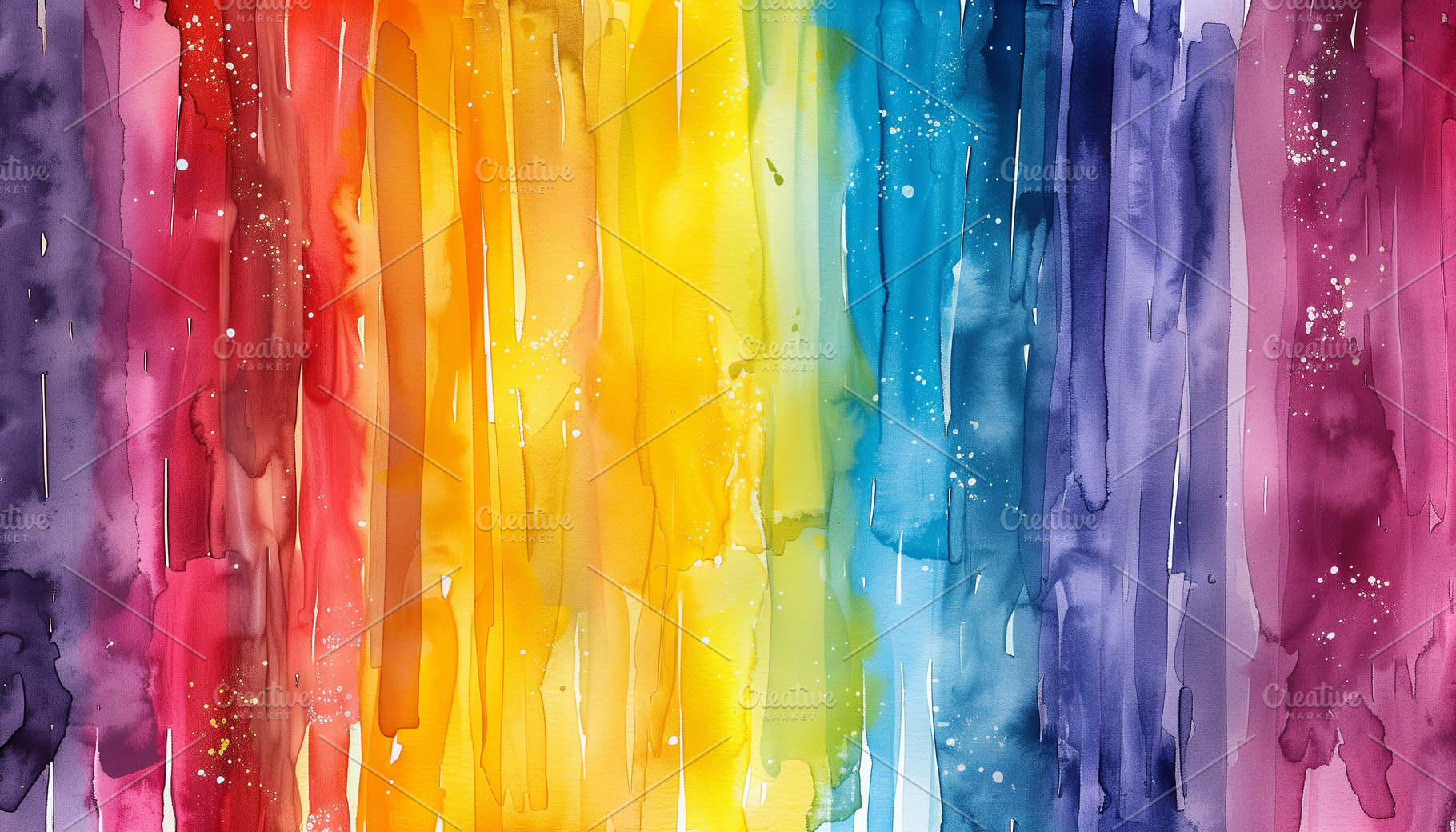 Colorful aquarelle stripes, a Background Photo by MistyDay