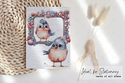 Cute Watercolor Bird | Bird's Nest, an Illustration by Dazzling Art Boutique (Thumbnail 4 of 11)