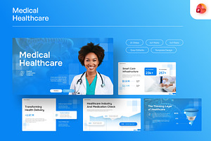Medical Healthcare PPT Template, a Presentation Template by Premast
