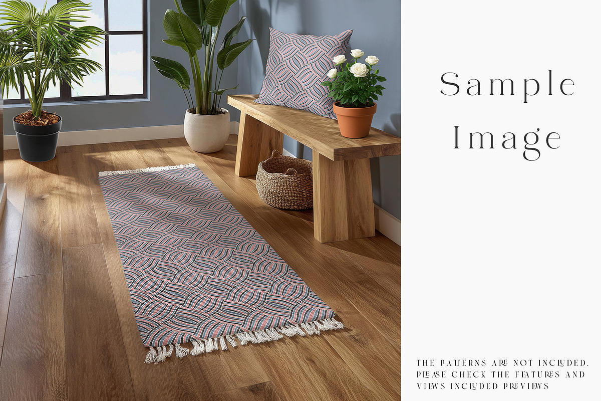 Rug Runner Mockups 22 Files, a Product Mockup by mock-ups (Photo 14 of 59)