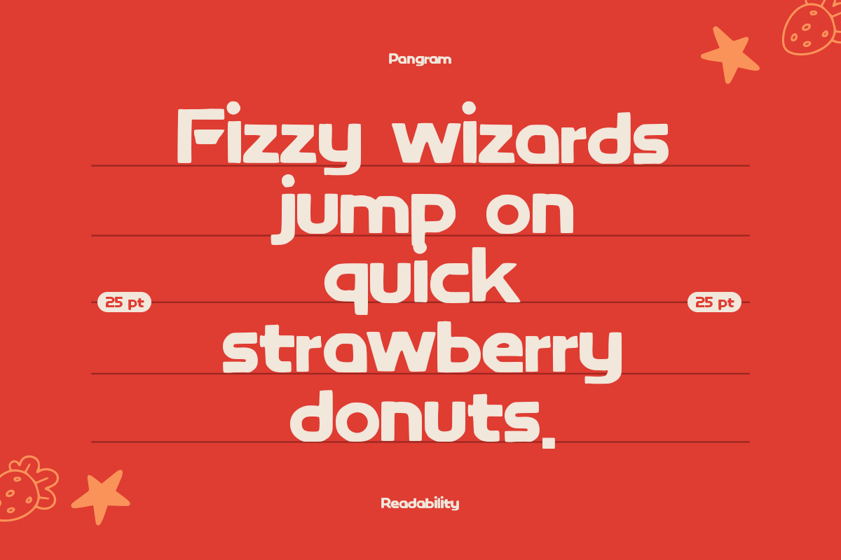 Quldy - Kids Fun Font, a Sans Serif Font by Pandeka Studio (Photo 8 of 9)