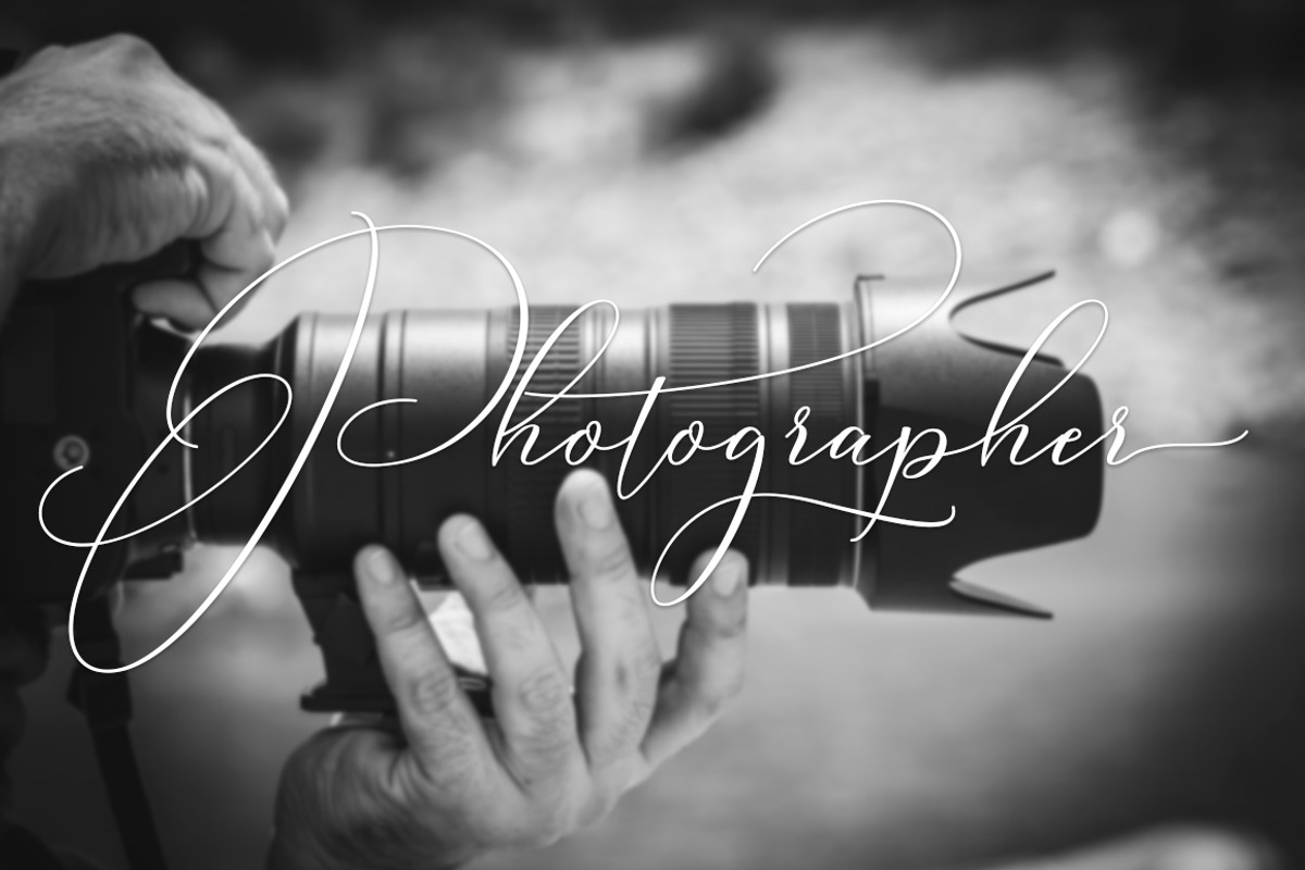 Washington Calligraphy Modern preview 4
