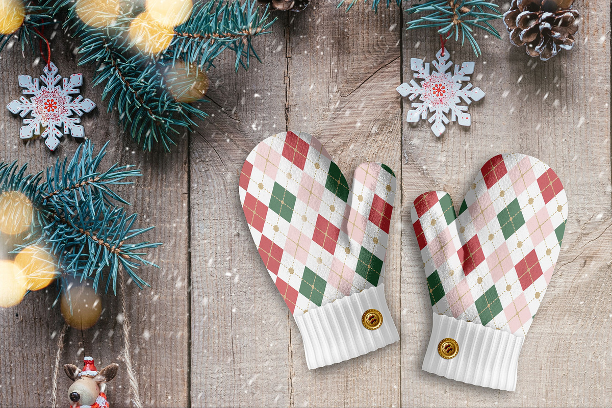 Classic Christmas Background Pattern, a Pattern Graphic by Pattern Whimsy (Photo 10 of 10)