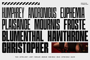 Hightone Font Family, a Sans Serif Font by Typoraith Co (Thumbnail 7 of 13)