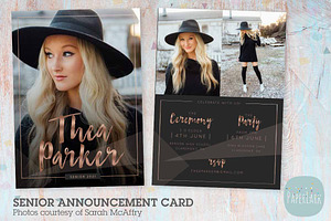 AG025 Senior Graduation Card