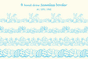 Easter Whimsy illustrations clip art, a Seasonal Illustration by susie-p-art (Thumbnail 8 of 15)