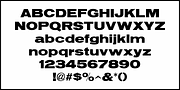 Manufacturer JNL, a Sans Serif Font by Jeff Levine Fonts (Thumbnail 3 of 5)