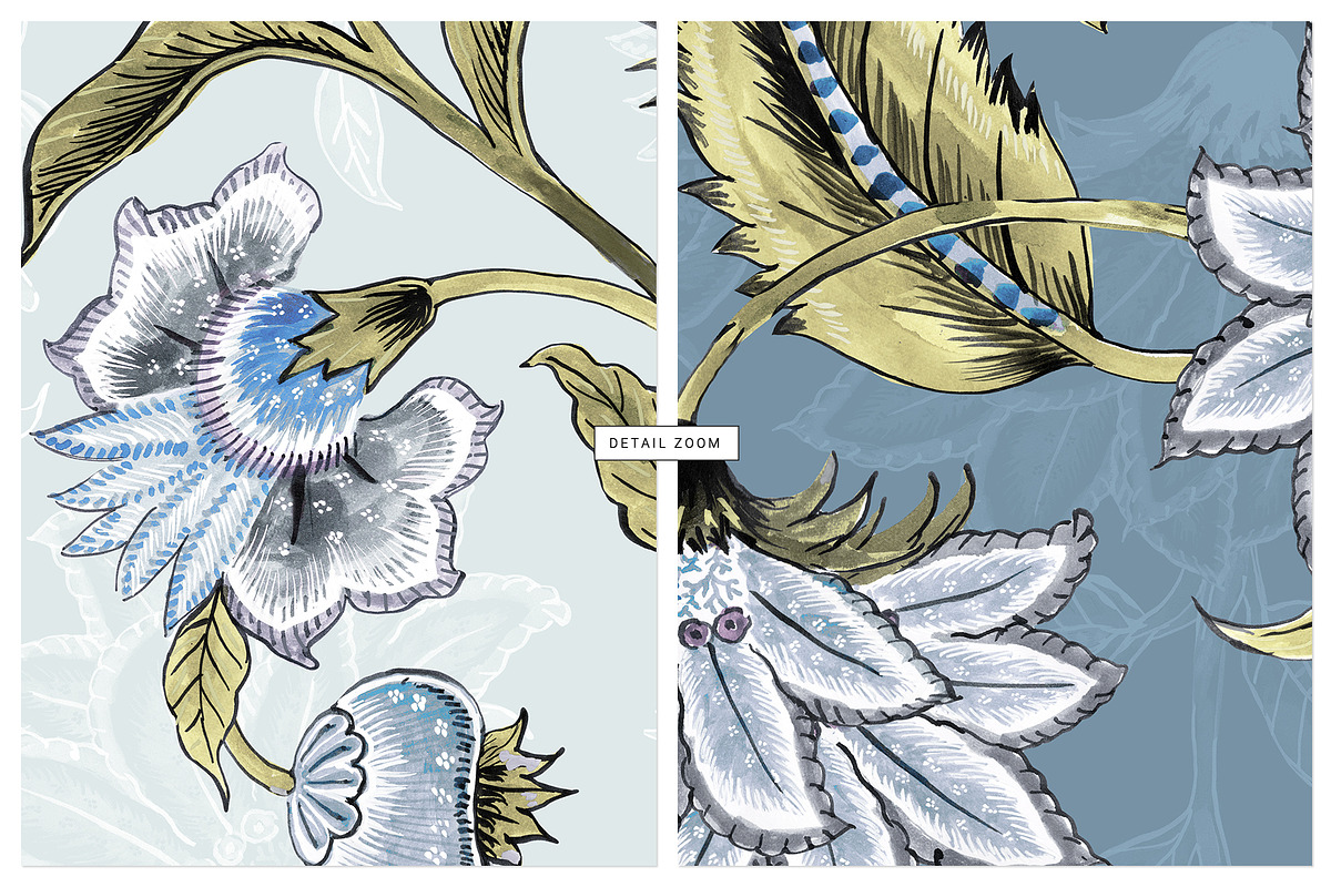 Ethnic Chintz, Watercolour Prints!, a Pattern Graphic by TSTUDIO (Photo 4 of 12)