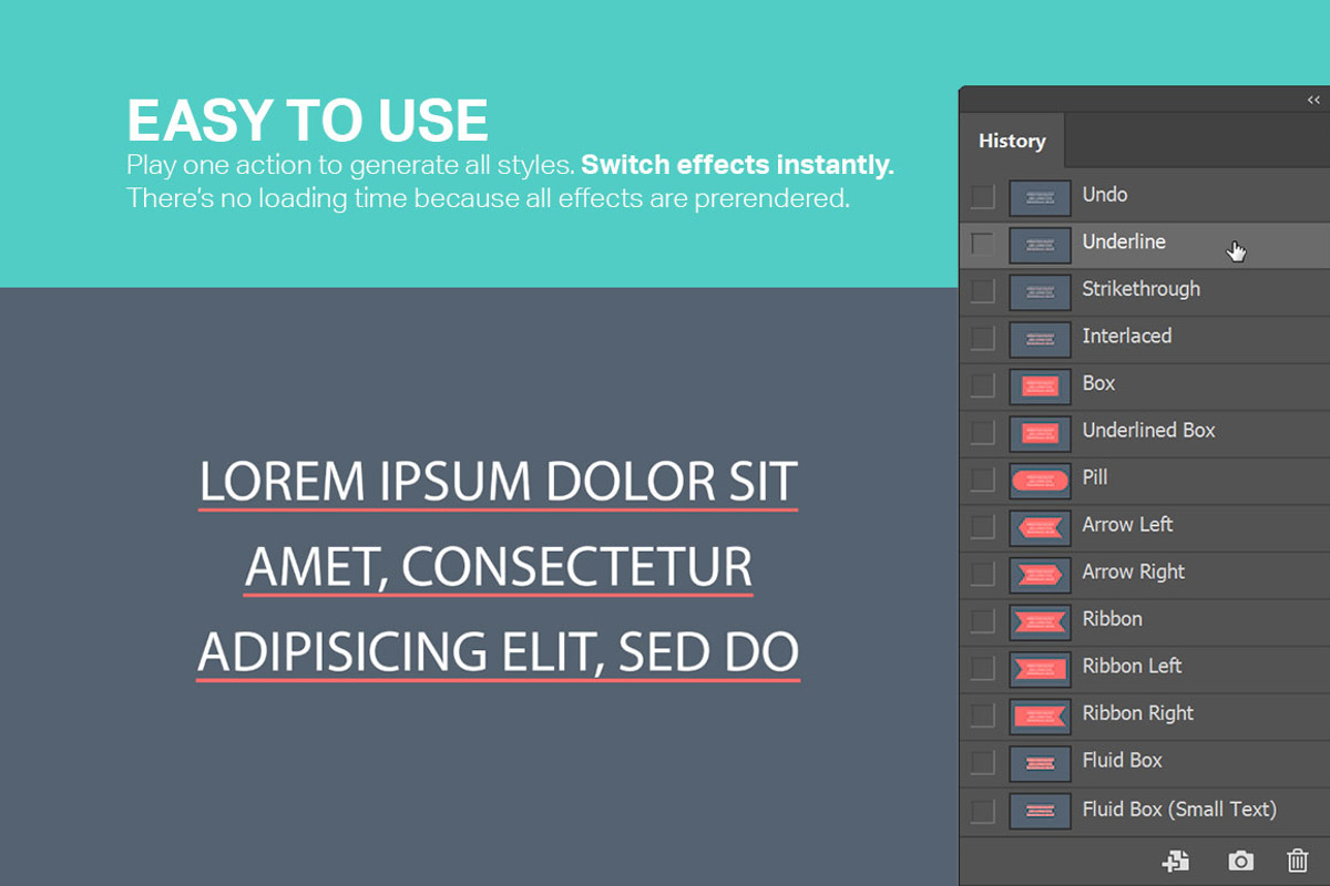 Text Highlighter Photoshop Actions, a Brushes & More by SparkleStock (Photo 2 of 8)