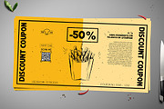 Fast Food Discount Coupon 021, a Card Template by Tzochko (Thumbnail 5 of 8)