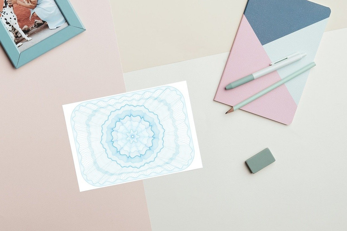 Guilloche Rosettes and Backgrounds, a Background Graphic by Kseniya-Omega (Photo 9 of 10)
