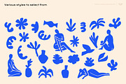 Abstract Matisse Clipart Bundle, a Person Illustration by ClayStudio (Thumbnail 5 of 7)