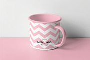 Metal Mug Mock-up, a Cups & Container Mockup by zippypixelstudio (Thumbnail 13 of 16)