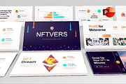 Metaverse PowerPoint Template, a Presentation Template by PaperMoon (Thumbnail 1 of 3)