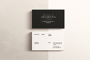 Minimal Business Card Template, a Business Card Template by ArtisanaAura (Thumbnail 4 of 7)